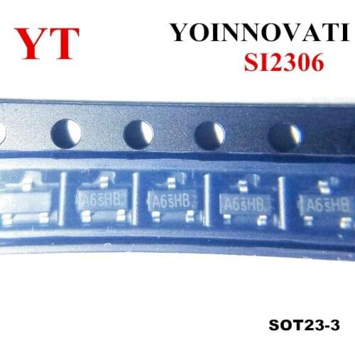 3000pcs/lot New Original SI2306 Smd transistor MOSFET N-CH 30V 3.16A SOT23-3