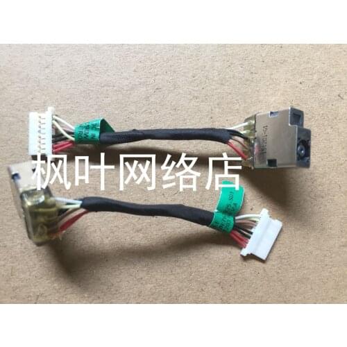 DC Power Jack with cable For HP ENVY X360 M6-AR M6-AR004DX M6-W103DX 13-D 13-S laptop DC-IN Charging Flex Cable 762825-SD1