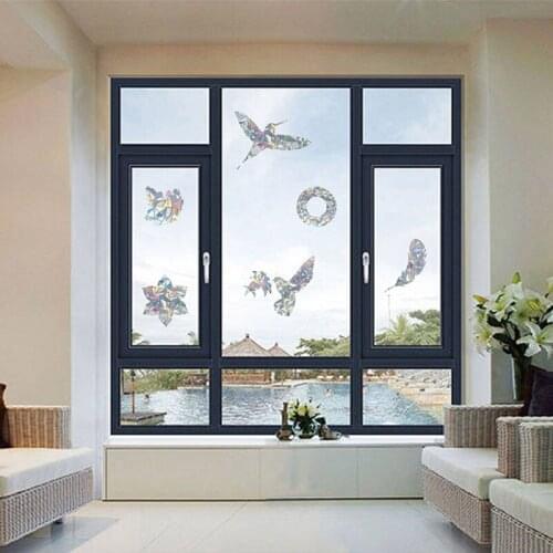 Hummingbird Static Window Sticker Anti-Collision Window Glass Door Wall Stickers