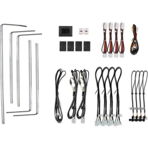 LED Ambient Light Suitable for Mazda CX5 Atmosphere Light Modified decorative board 64-color partition Original control installa