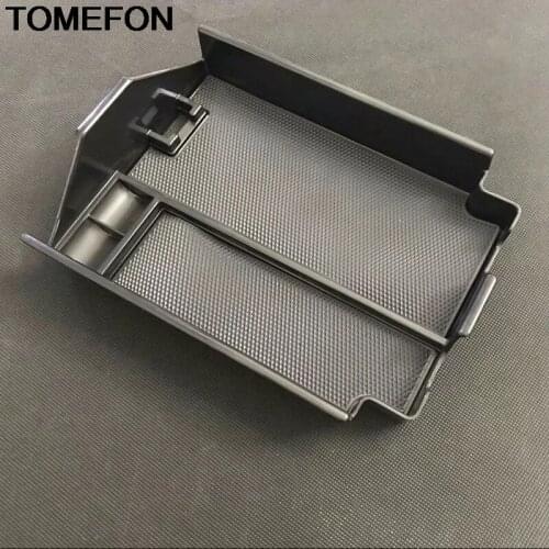 TOMEFON For Mazda CX-8 CX8 CX-9 2017 2018 Car Center Armrest Storage Glove Box Organizer Container Plastic Interior Accessories