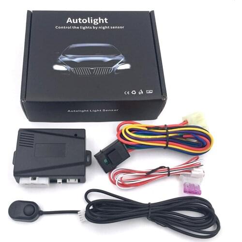 12V Universal Car Automatic Headlight Sensor Control Modification System Auto Headlight Control System