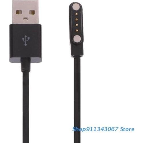 Charger For KW88 KW18 GT88 G3 Smartwatch USB 4 Pin Magnetic Charging Cables