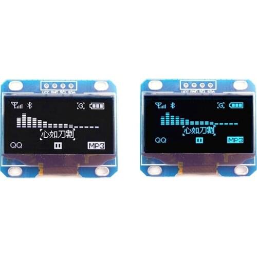 2Pcs 1.3 Inch IIC I2C Serial 128X64 SH1106 OLED LCD Display LCD Module For Arduino AVR PIC STM32