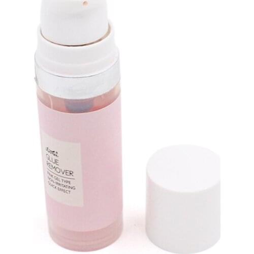 1 bottle FUNMIX 15g Pink Eyelash Glue Remover Jelly Fragrance Gel Type Eyelash Adhesive Removal Eyelash Makeup Tool