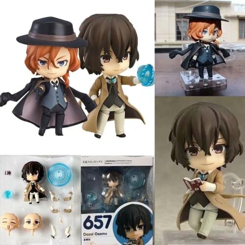 676 Nakahara Chuya Action Figure 657 Dazai Osamu Bungo Stray Dogs Figure Collectable Anime Toy
