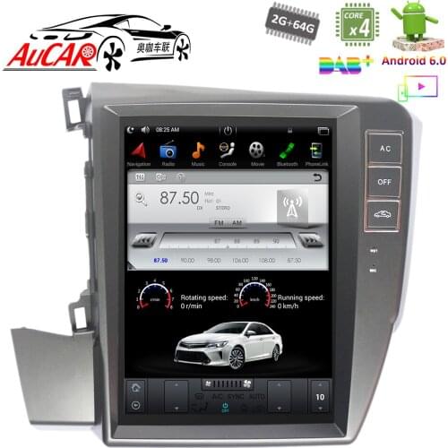 Android 6.0 Tesla Style 10.4" GPS Navigation system for Honda Civic 2012-2015 Bluetooth GPS Radio WIFI 4G Vertical screen Stereo