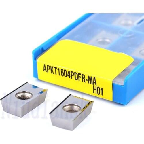 APKT1135PDFR-MA H01 APKT1604PDFR-MA H01 High Quality Carbide Milling Insert CNC Lathe Tools Milling Cutter Aluminum Turning Tool