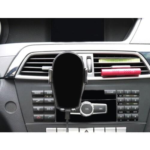 Qi Car Wireless Charger For iPhone Xs Max Xr X Samsung S10 S9 for xiaomi huawei Intelligent Infrared Fast Phone Holder