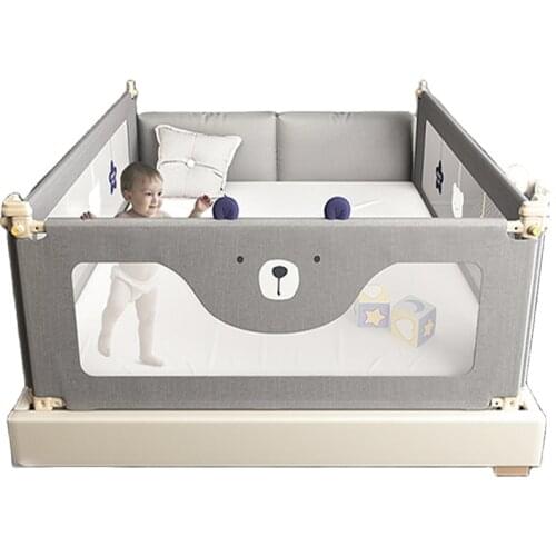 Baby playpen bed safety rails for babies children fences fence baby safety gate crib barrier for bed kids for newborns infants