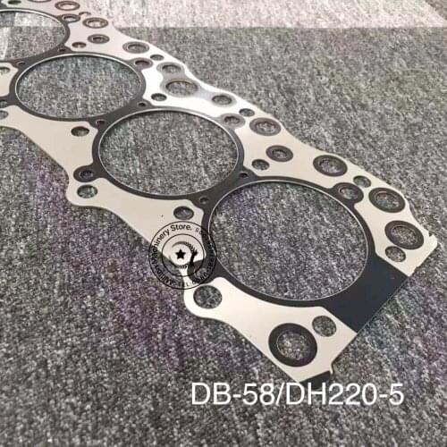 Daewoo Doosan DH220-5 engine cylinder head DB58 cylinder head cylinder bed hook machine excavator parts