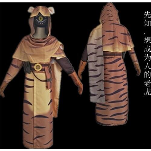 Game Identity V Cosplay Costumes Eli Clark Want to be a human tiger Skin Cosplay Clothes Men Women Halloween Party Costume
