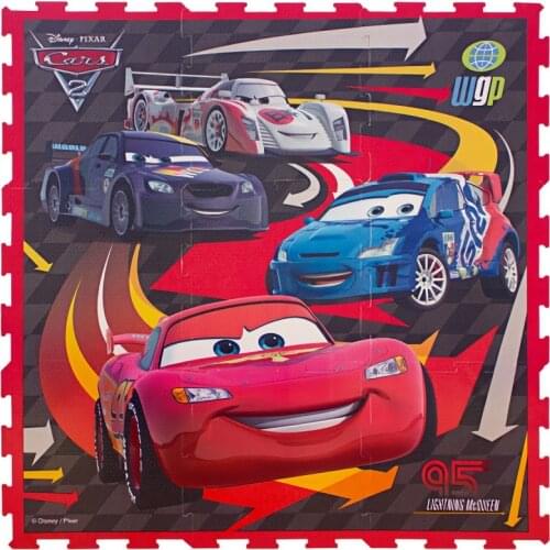 Disney 9pcs/pack Minnie Mickey Baby Play Mat 30x30cm Per Piece Children Play Floor Mat Foam Mat Room Carpet Activity Gym Baby