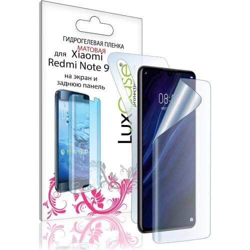 Защитные пленки для Xiaomi Redmi Note 9 LuxCase China At AliExpress