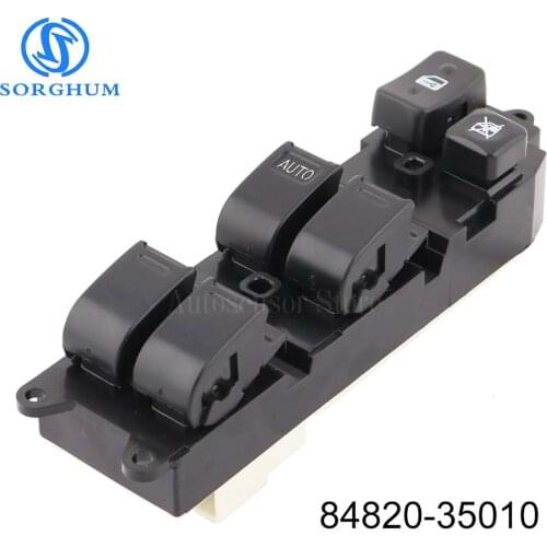 New 84820-35010 Electric Master Power Control Window Switch For Toyota Carina E Hilux 4Runner Truck Land Cruiser Lexus LX450