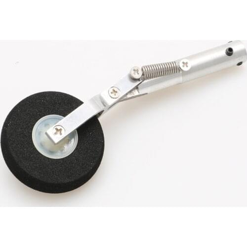 Shaft Hole 3mm Height 90/95/100/105/110/115/120/125/130mm Aluminum Alloy Retractable Spring Landing Gear for Su27 RC Airplane