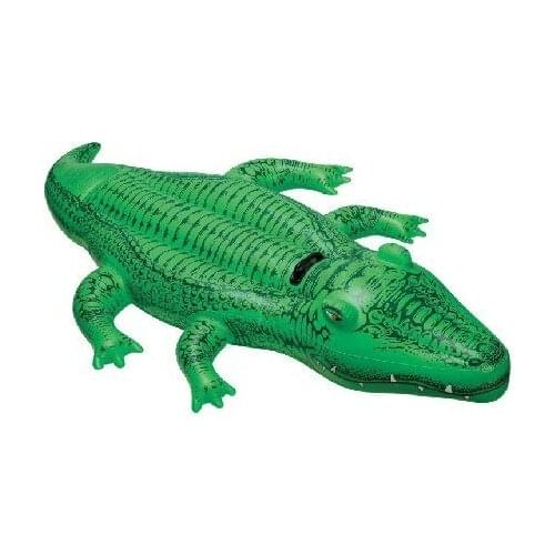 Floating Crocodile Mounts Childrens Water Rides Inflatable Float Ring Swim Air Mattresses Beach Toys Water Sports