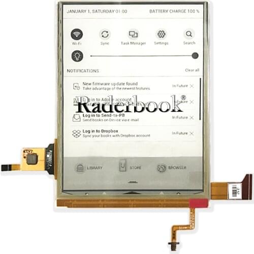 100% New 6inch touch screen WITH lcd backlight For PocketBook Lux 3 626 Plus 626 LCD