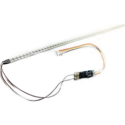 5pcsx 24 inch wide Panel 540mm Highlight Dimable LED Backlit Lamps Update Kit Adjustable Light 24'' LCD Monitor 2 LED Strips