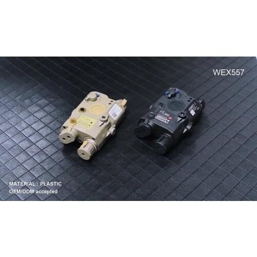 Free Shipping WADSN Tactical PEQ 15 LA-5C Blue White Light Sight Softair PEQ 15 For Gun Hunting