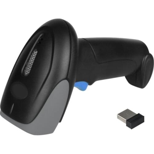 Wireless Red Light Scanner Bar Code QR Scan Gun 1D 2D Fast Recognition High Quality