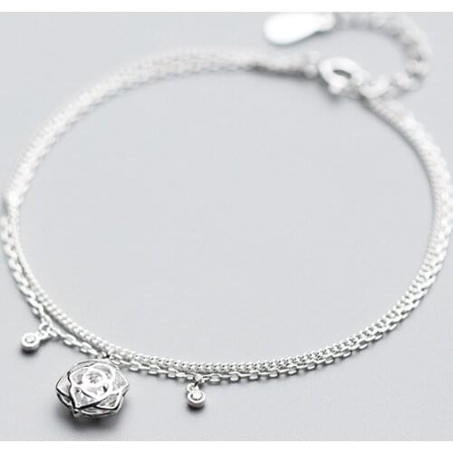 CAB1 jewelry classic s925 silver bracelet for women birthday gift