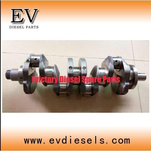 Compelete new type Genuine Kubota V2607 V2607T crankshaft for Bobcat