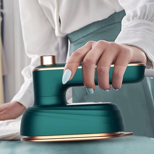 Electric Iron Mini Garment Steamer Steam Iron for Clothing Travelling Home Rotatable Ceramic Soleplate ironing machine