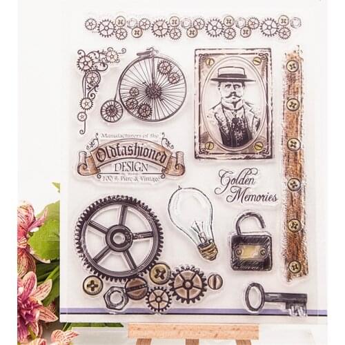 Hot selling Easter socks transparent clear stamp / silicone seal roller stamp DIY scrapbook album / card production