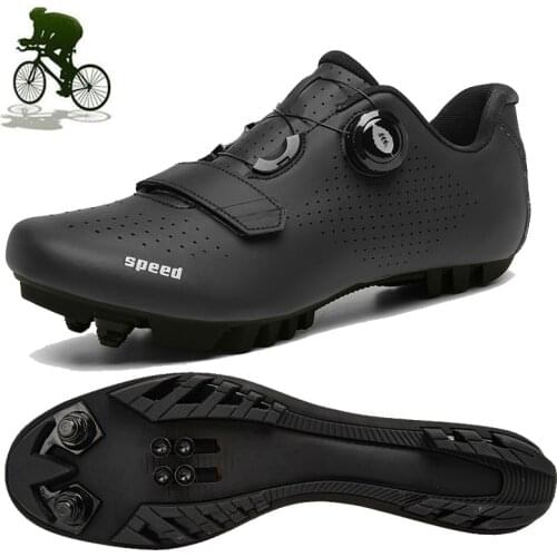 Cycling Shoes Men Sports Sapatilha Ciclismo Mtb Dirt Bike Speed Flat Sneaker Racing Women Bicycle Mountain Spd Biking