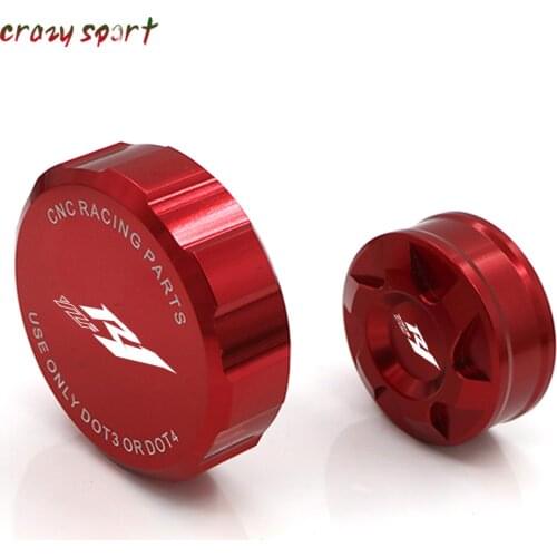 Front Rear Brake Fluid Reservoir Cover Cap For YAMAHA YZF-R1 YZFR1 YZF R1 Motorcycle Accessories 1998-2003/2009-2014