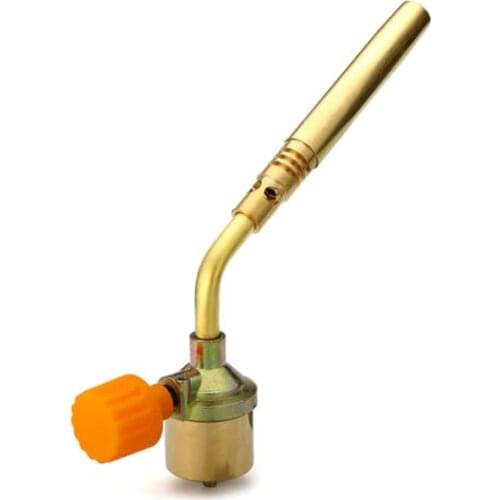 Powerful Brass Gas Turbo Torch MAPP Propane Brazing Solder Propane Welding Plumbing Nozzles