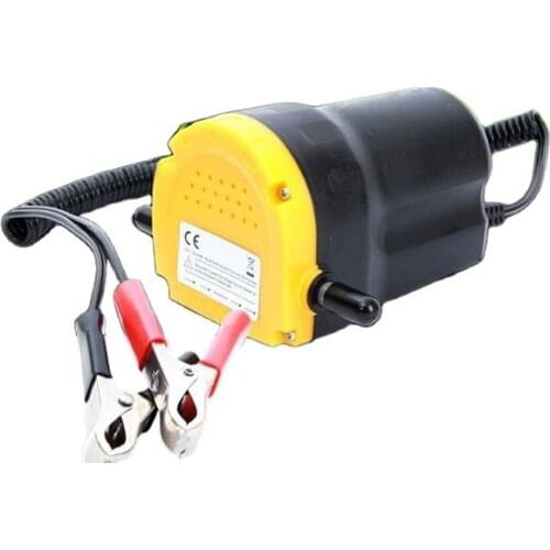 12V 60W Oil/crude Oil Fluid Sump Extractor Scavenge Exchange Transfer Pump Suction Transfer Pump + Tubes for Auto Car Boat Mot