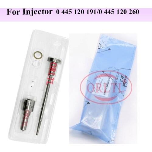 Nozzle DLLA150P2143 (0433172143) Fuel Injector Seal Kit Valve F OOR J01 692 For 0 445 120 191 0 445 120 260
