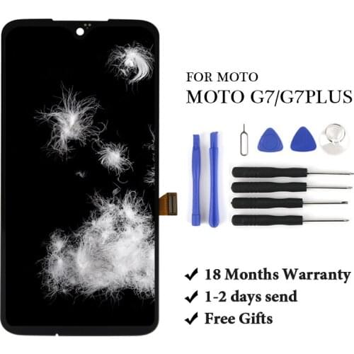 For Motorola Moto G7 Plus LCD Display Touch Screen Panel Mobile Phone Lcds Digitizer Assembly Replacement For Moto G7 Plus LCD