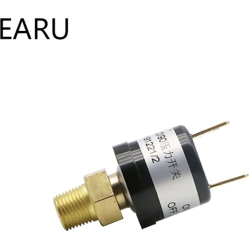 1pc Pressure Sensor Switch Valves Air Compressor Pressure Controller transmitter Transducer Heavy Duty 90-120 PSI Car Auto Motor