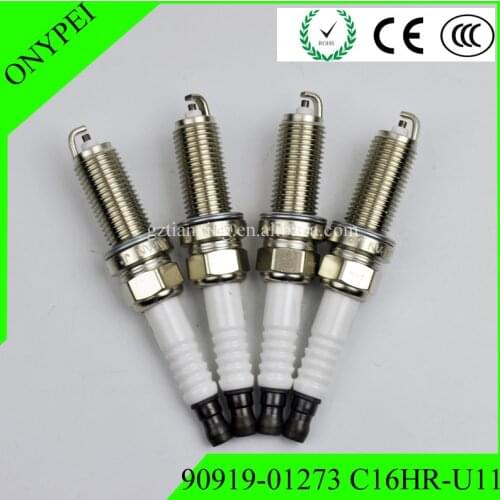 4-6PCS 90919-01273 C16HR-U11 Normal Spark Plug For Toyota 9091901273 C16HRU11 90919 01273 Original Car Accessories