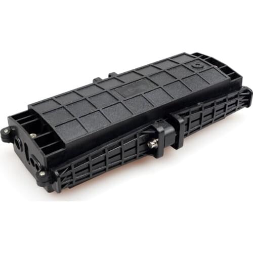 48 Core Optical Fiber Splice Box Horizontal type telecom waterproof FOSC 3 inlet 3 out port joint closure 24 Factory wholesale