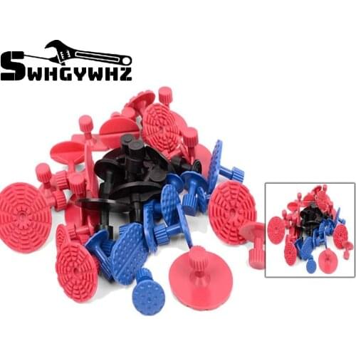 3 colors 78pcs Puller Tabs Plus Glue Pulling Tabs Automotive Car Body Dent Remover Tool Glue Puller Sets Tabs