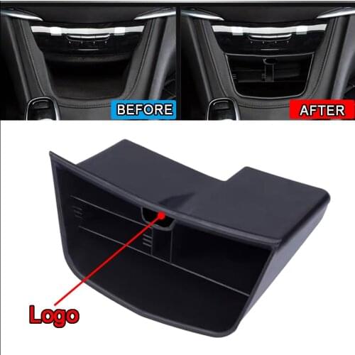 ABS Car Center Console Storage Box Key Phone Holder Box Multifunction Container Organizer For Cadillac XT5 2017 2018 Accessories