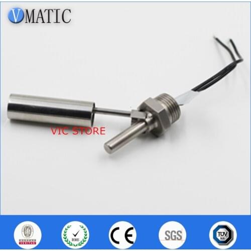 Free Shipping Stainless Steel High Pressure Side Mount Horizontal Water Level Sensor Liquid Float Switch For Tank VCL11