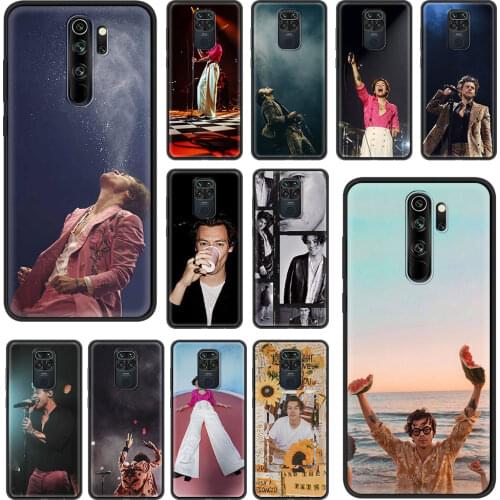 Fine Line Harry Styles Case For Xiaomi Redmi Note 9S 9 8 10 Pro 7 8T 9A 9C 8A 7A 6 6A Black Soft Phone Cover 9T K40 Funda Coque