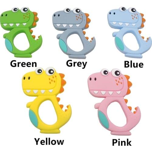 Chengkai 10PCS Silicone Koala Elephant Unicorn Christmas Tree Teether DIY Baby Pacifier Dummy Teething Nursing Jewelry Toy Gift