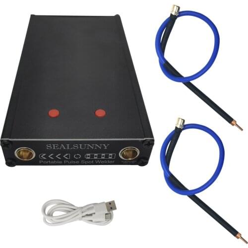 Pulse Spot Welder with Mobile Welding Pen 5300mAh Rechargeable Mini Spot Welding Machine Lithium Battery Welder for DIY Repair