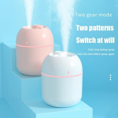 220ml Mini Ultrasonic Air Humidifier Aroma Essential Oil Diffuser Home Car USB Rechargeable Fogger Mist Maker Air Humidifier