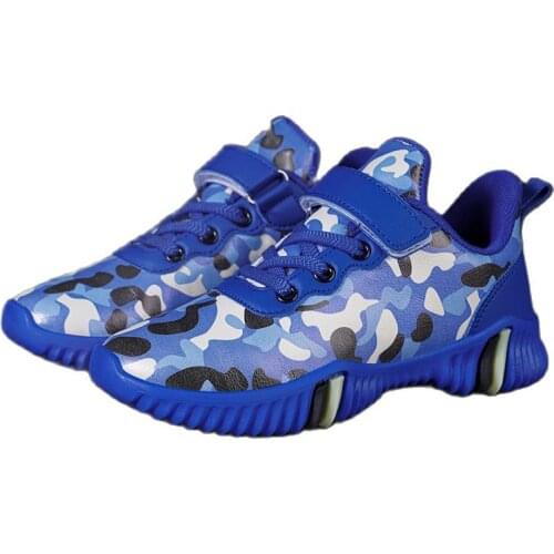 3-15 Year ChildrenS Sneakers For Teens Boy Runners Autumn Shoes Kids School For Girls 2021 Patent Leather Non-Slip Sports Shoe