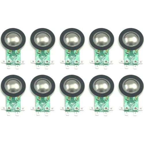 10pcs Diaphragm Horn Tweeter for TOSH TE 12H, Cerwin Vega C8G, 8 ohm,Titanium