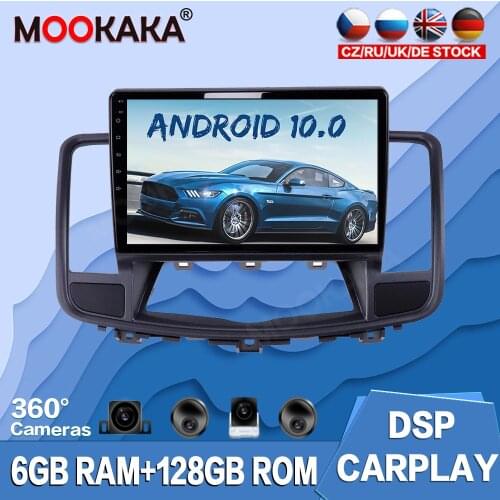 Android 10.0 128G For Nissan Teana J32 2008-2013 Car Multimedia Player Radio GPS Navigation Auto Stereo Recorder Unit Audio