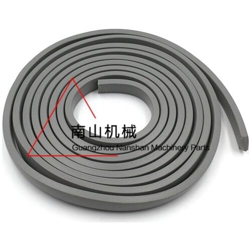 Free shipping for C-9 C9 engine aluminum cover rubber strip E330C E336D valve cover rubber strip square excavator accessories