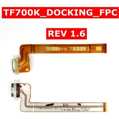 TF700K_DOCKING_FPC REV 1.6 Charge Port Flex Cable For Asus Transformer Pad Infinity TF700T TF700 TF700K Charger Connector Flex